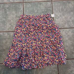 Old Navy Multicolor Floral Skirt
